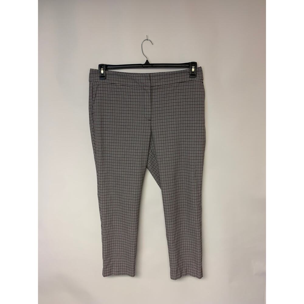Ann Taylor Factory Pants Womens SZ 12 Plaid Preppy Academia Schoolgirl Office